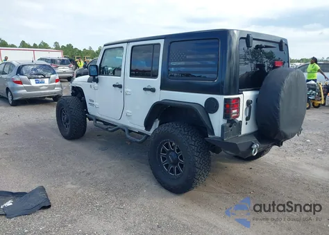 2010 Jeep Wrangler Unlimited Sport из США, поврежденный, VIN 1J4BA3H18AL228245